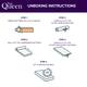 NapQueen 8" Bamboo Charcoal Memory Foam Mattress
