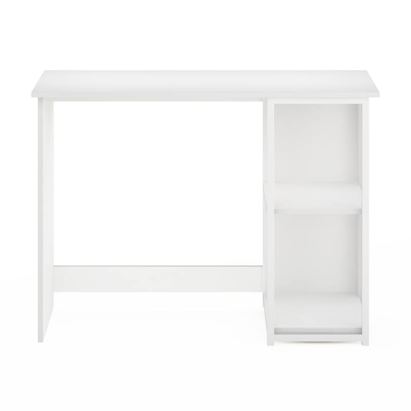 40" Computer Desk - Solid White Modern Writing Table for Home Office