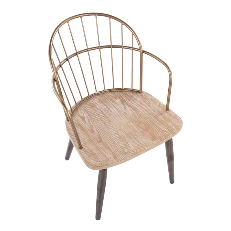 The Gray Barn Ellul Dining Chair with Arms (Set of 2)