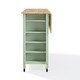 preview thumbnail 26 of 31, Savannah Wood Top Drop Leaf Kitchen Island/Cart - 30"d x 42"w x 37"h
