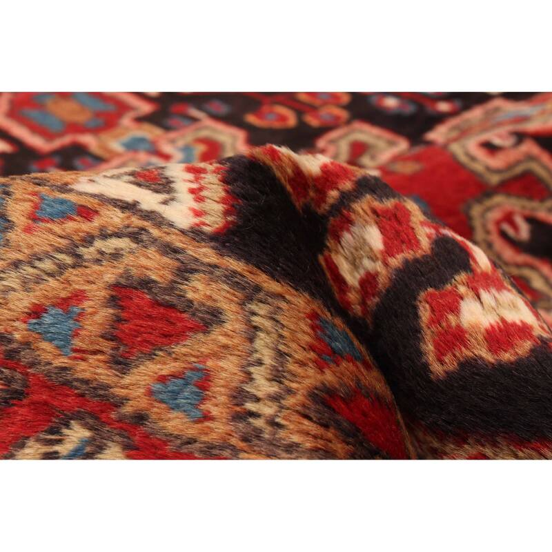 ECARPETGALLERY Hand-knotted Anadol Black Wool Rug - 4'2 x 6'9