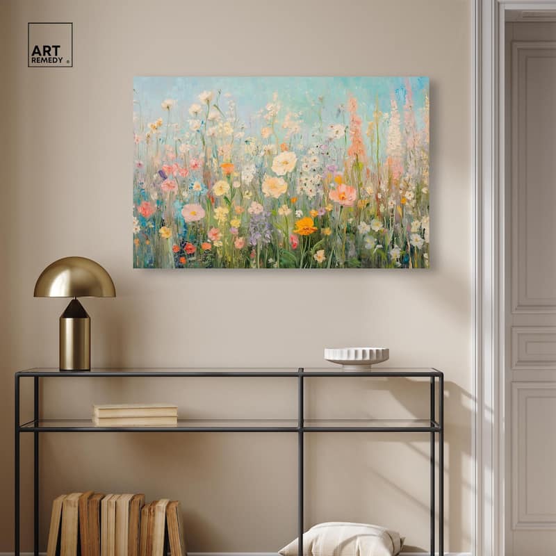 Soft Focus Flora II Canvas by Art Remedy, Gallery Wrapped