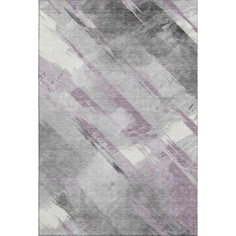 Premium Washable Super Soft Abstract Stripe Mayfield Rug