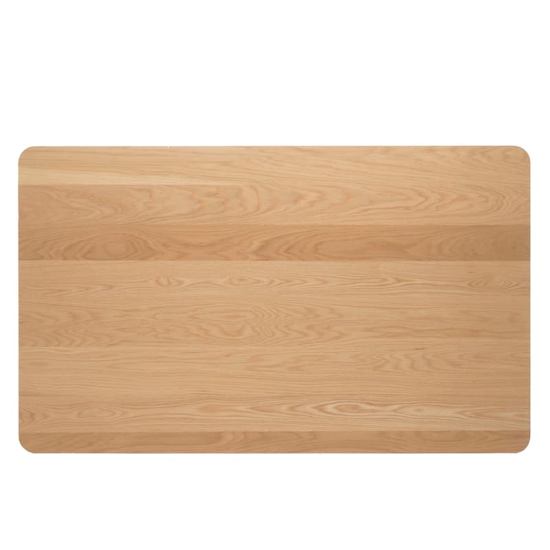 Salli Natural Finish Wood Dining Table by Christopher Knight Home - 59.00" L x 35.50" W x 30.50" H