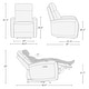 preview thumbnail 26 of 86, Lena Zero Wall Hugger Electric Power Recliner