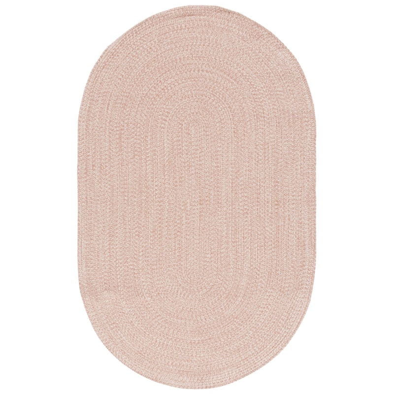 SAFAVIEH Handmade Braided Anthi Casual Rug - 5' x 8' Oval - Natural