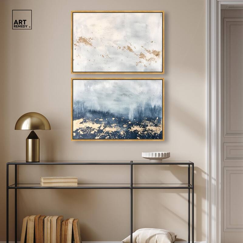 Inner Cosmos II Canvas Set of 2 by Art Remedy