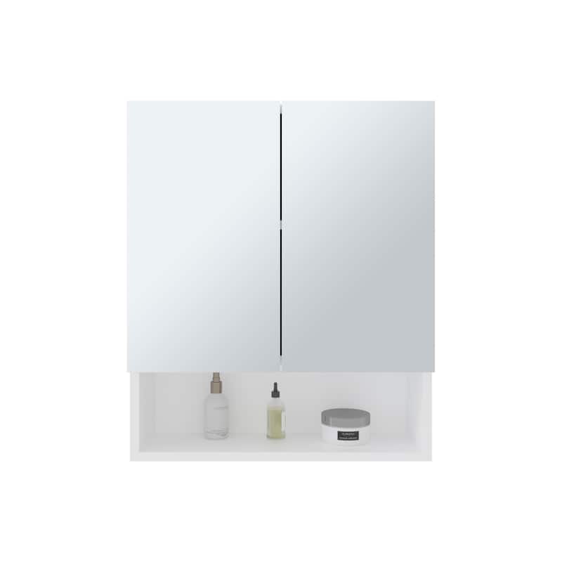 Medicine Cabinet, 2 Doors, 3 Shelves, 1 Mirror