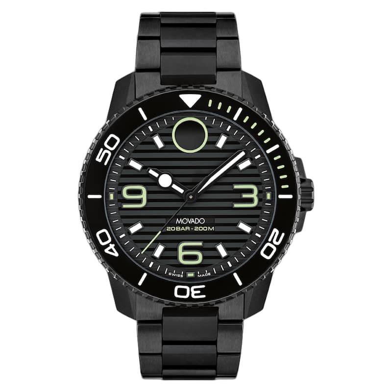 Movado Men's Bold Black Dial Watch - 3601128 - 6 (36)