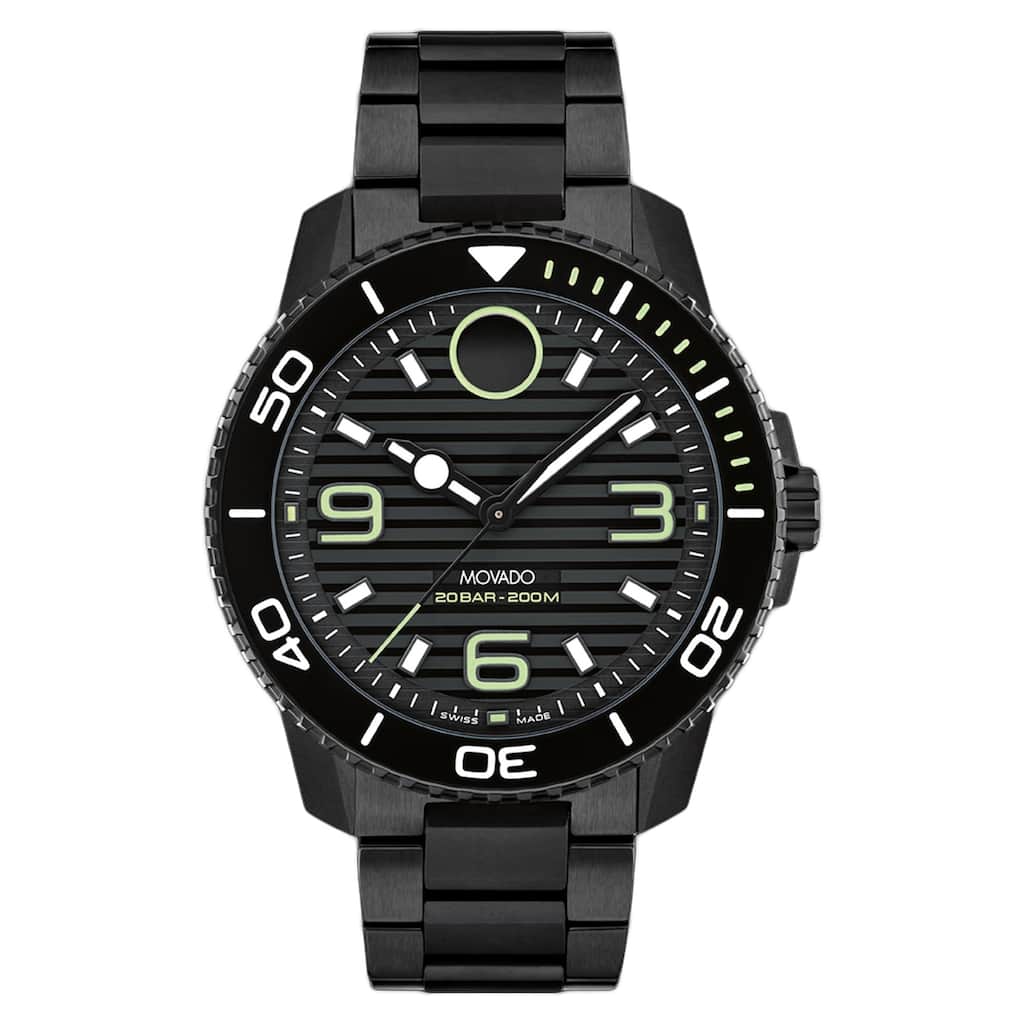 Movado Men's Bold Black Dial Watch - 3601128 - 6 (36)