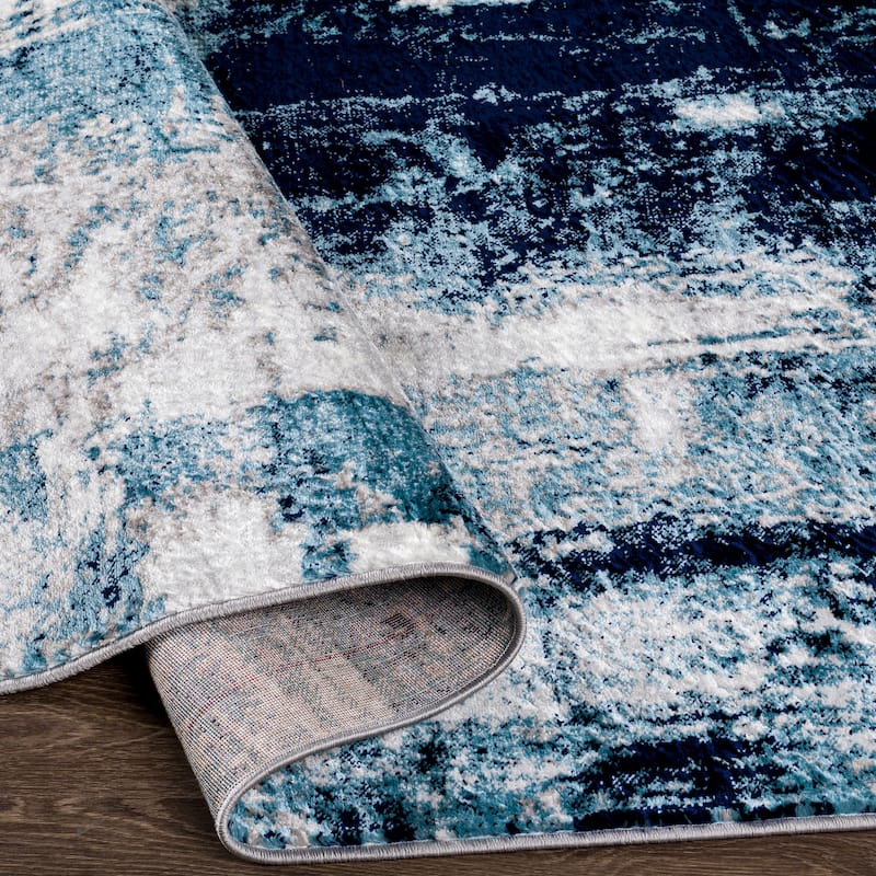 Livabliss Cooke Industrial Abstract Area Rug