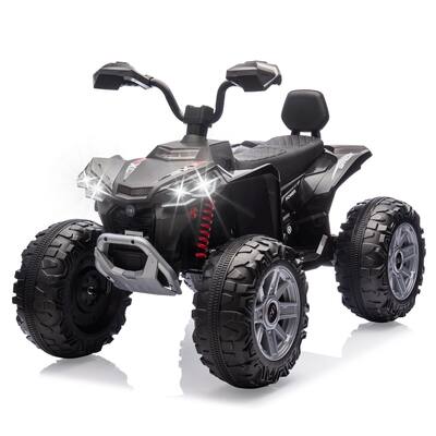 24V Ride on ATV for Kids, 2 Seater Electric Quad Car