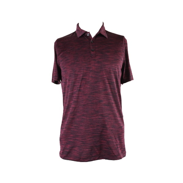 Alfani Port Combo Short-Sleeve Space-Dye Polo Shirt XL