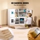 preview thumbnail 53 of 54, Kids Kitchen Playset Play Kitchen for Kids Corner Wooden Play Kitchen