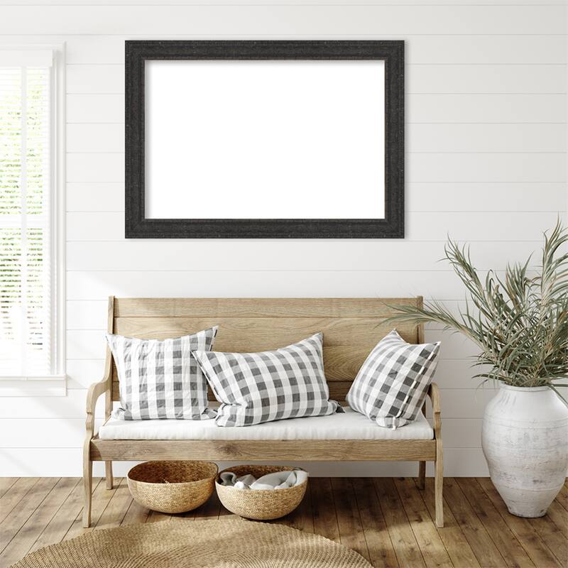 Attic Aged Framed Dry Erase Magnetic Board