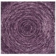 preview thumbnail 27 of 65, SAFAVIEH Handmade Ikat Jaycie Wool Rug 6' Square - Purple - Square