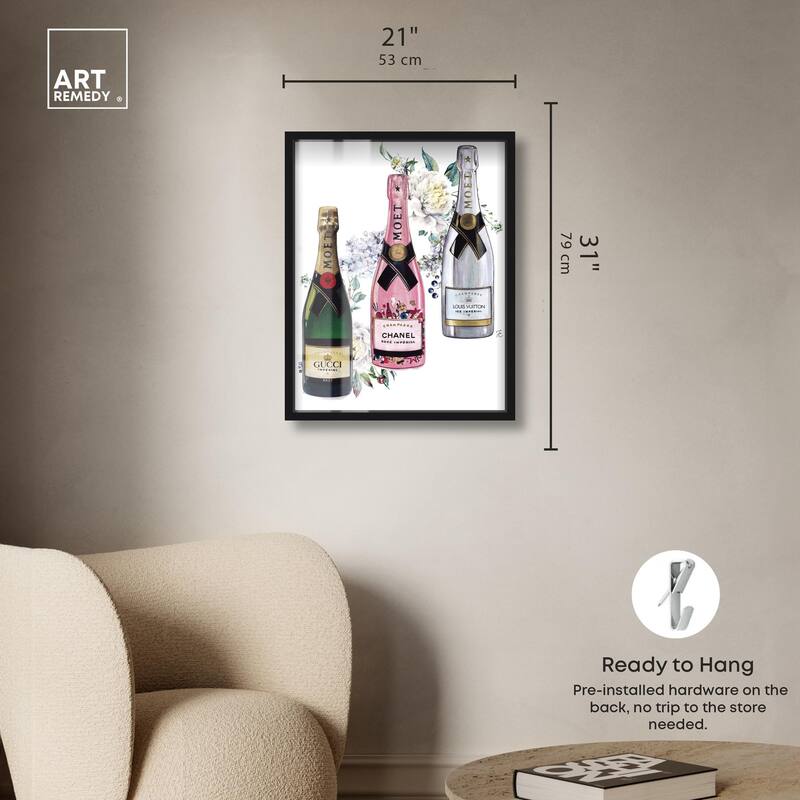 Doll Memories - Champagne Floral Shadowbox by Art Remedy