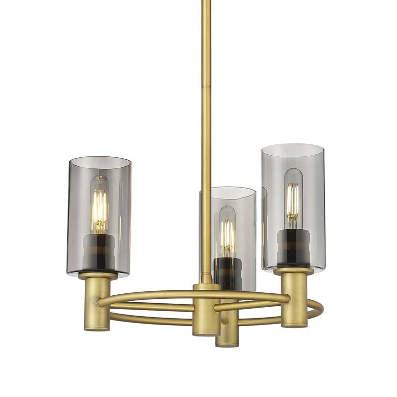 Innovations Lighting 434-3CR-10-18 Crown Point Pendant Crown Point 3