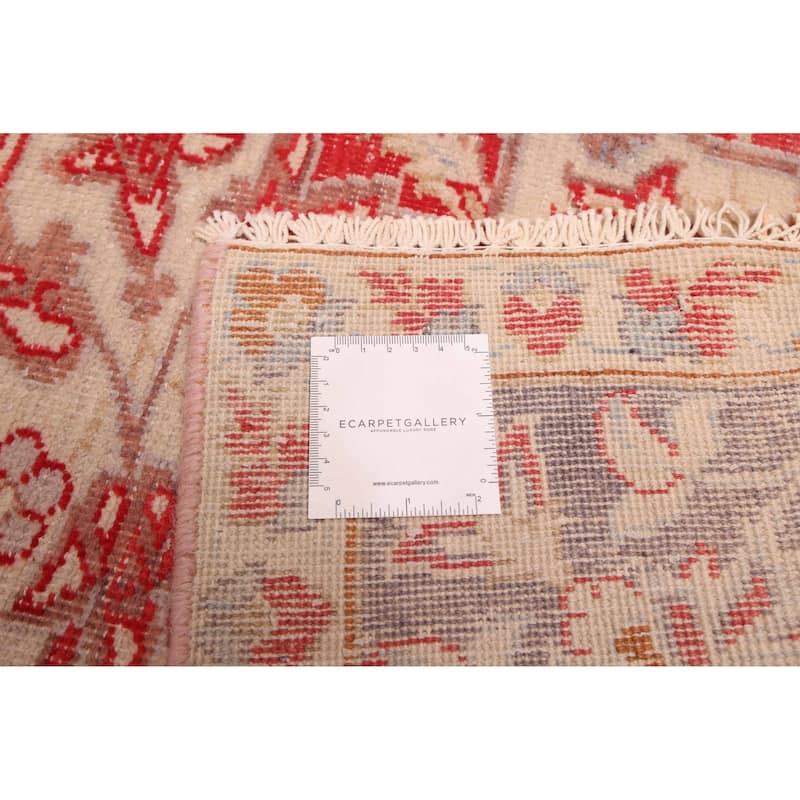 ECARPETGALLERY Hand-knotted Antalya Vintage Red Wool Rug - 9'3 x 12'3