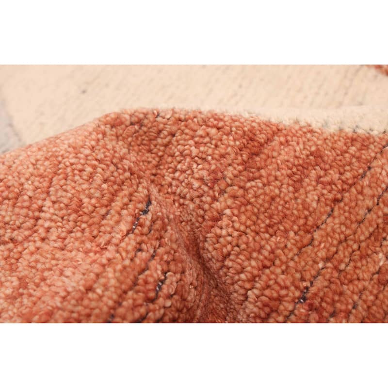 ECARPETGALLERY Hand-knotted Pak Finest Marrakesh Copper, Tan Wool Rug - 8'0 x 10'2