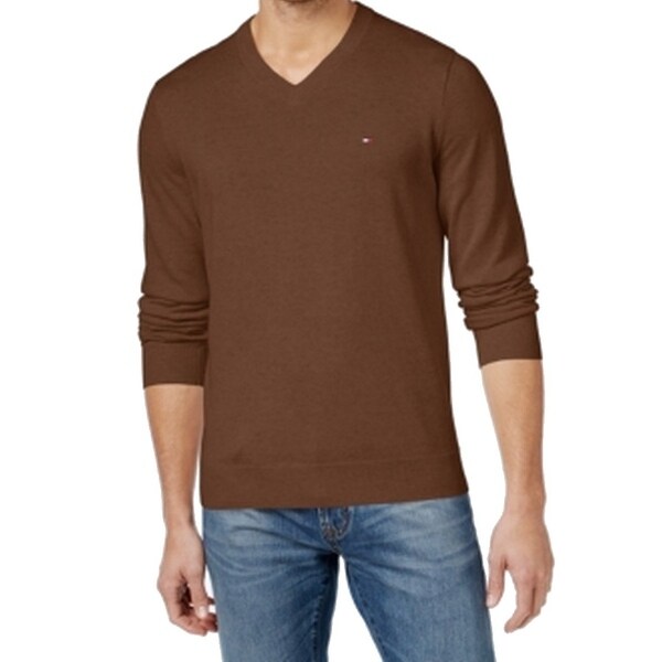 tommy hilfiger v neck hoodie