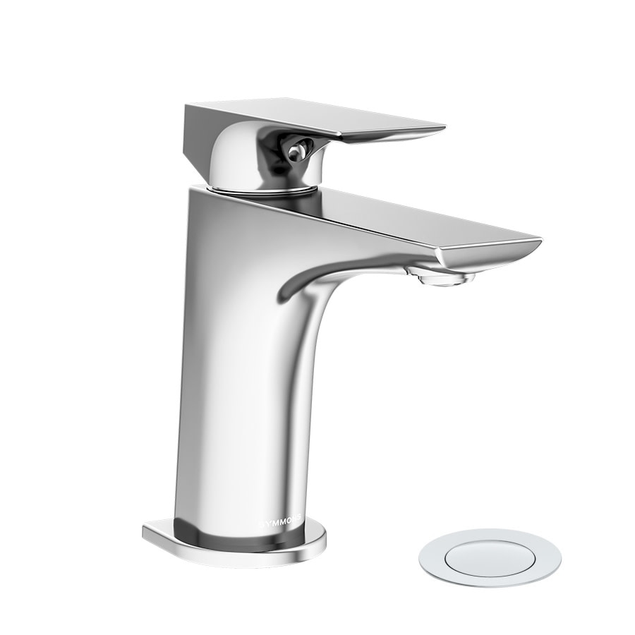 Symmons SLS4912PP Verity 1 GPM Single Hole Bathroom Faucet with Push