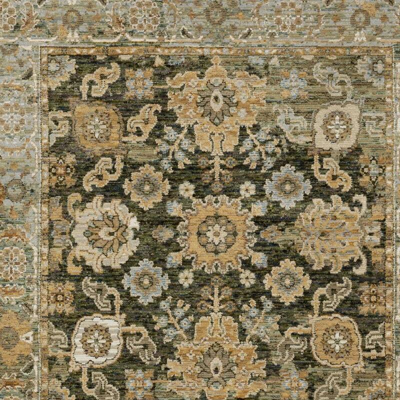 HomeRoots Oriental Traditional Rectangle Area Rug - 66.93 in. x 46.06 in. x 0.55 in.
