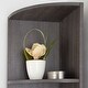 preview thumbnail 42 of 104, Q-Max 5-tier Wood Display Corner Bookcase
