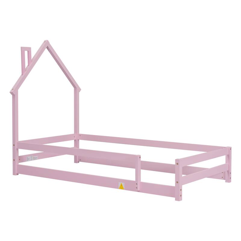 WW Twin Size Wood bed