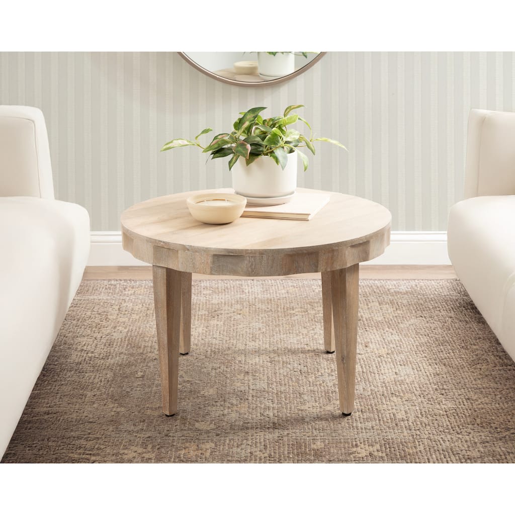 Kate and Laurel Fairhaven Wood Coffee Table - 28x28x18