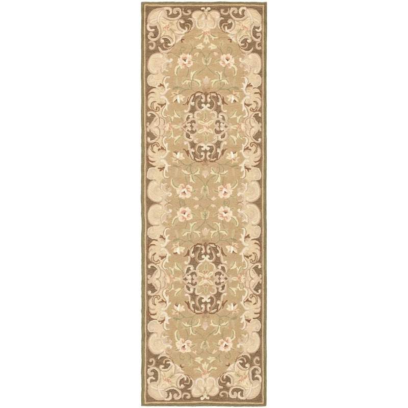 SAFAVIEH Handmade Easy Care Krystal Oriental Rug