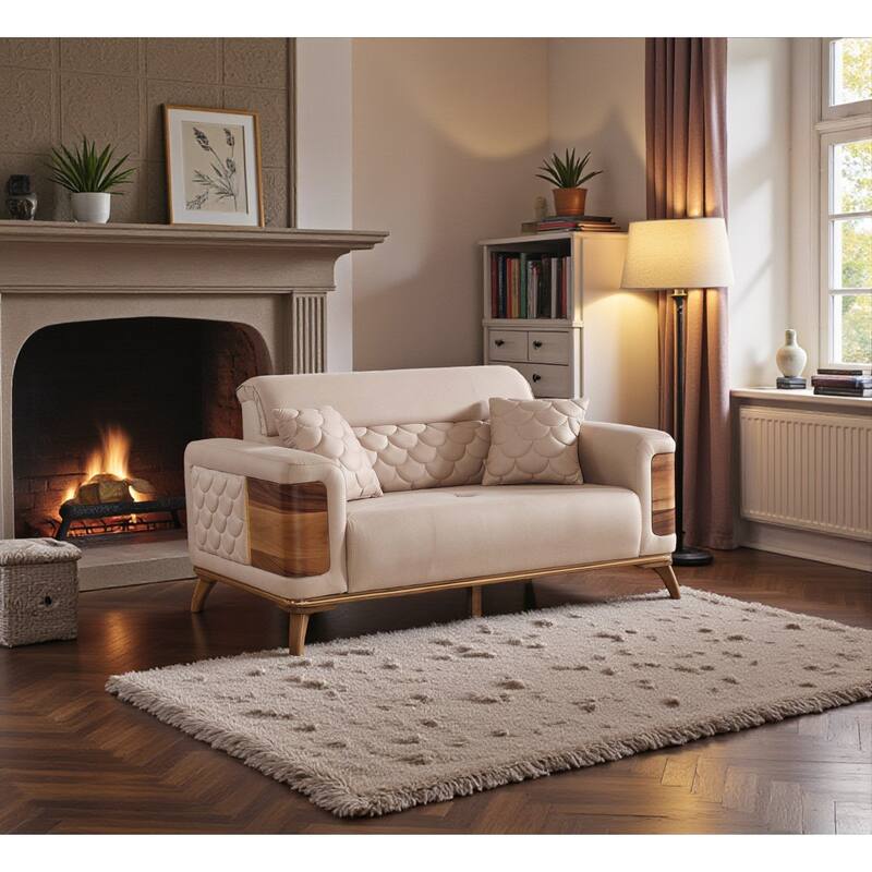 Orvella 4 Pieces Living Room Sets 1 Sofa 1 Loveseat 2 Chair