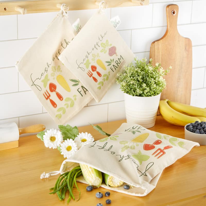 Market Produce Bags (Set of 3)