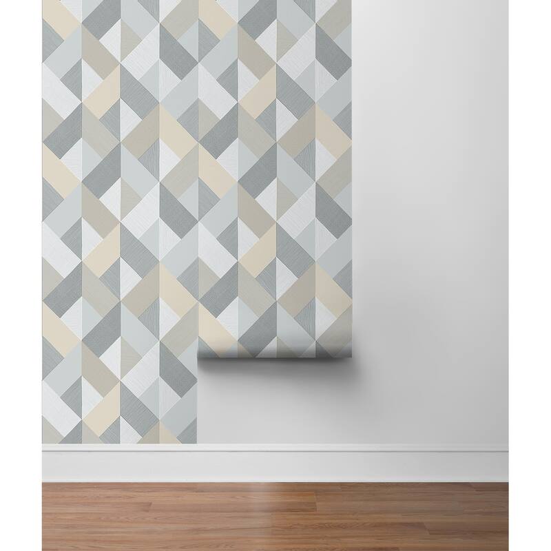Stacy Garcia Home Marquetry Peel and Stick Wallpaper