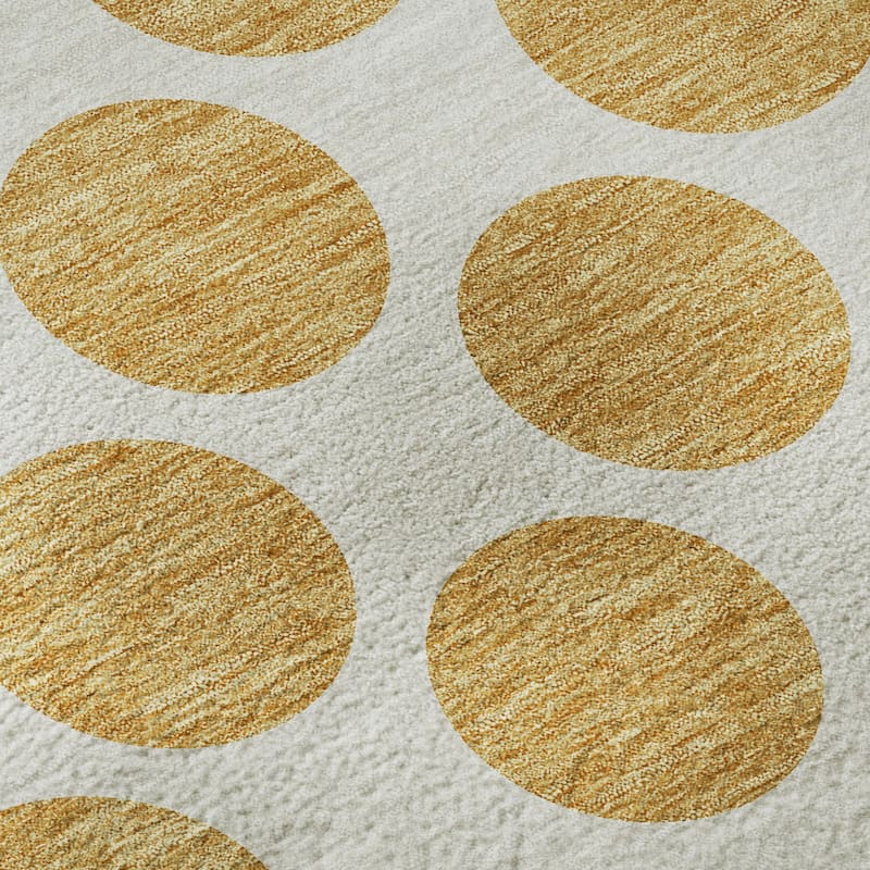 Premium Washable Super Soft Geo Dots Mayfield Rug