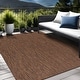 preview thumbnail 46 of 53, Aloha Washable Solid Indoor Outdoor Area Rug Patio Deck Living Room