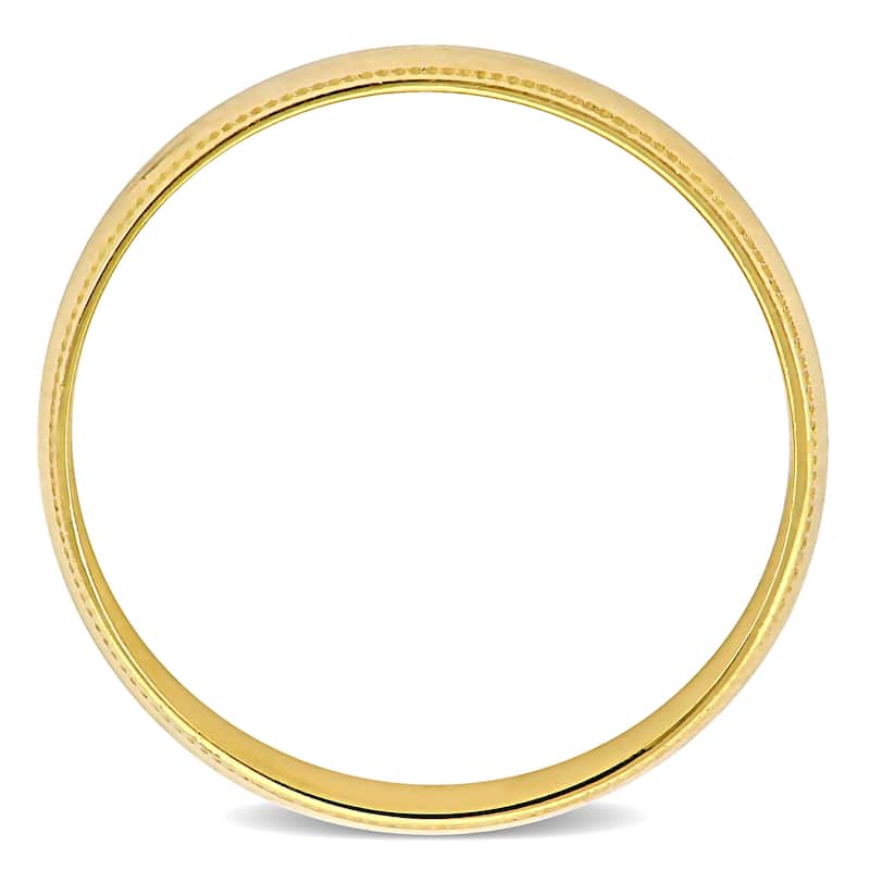 Miadora 6mm Ladies Wedding Band in 10k Yellow Gold