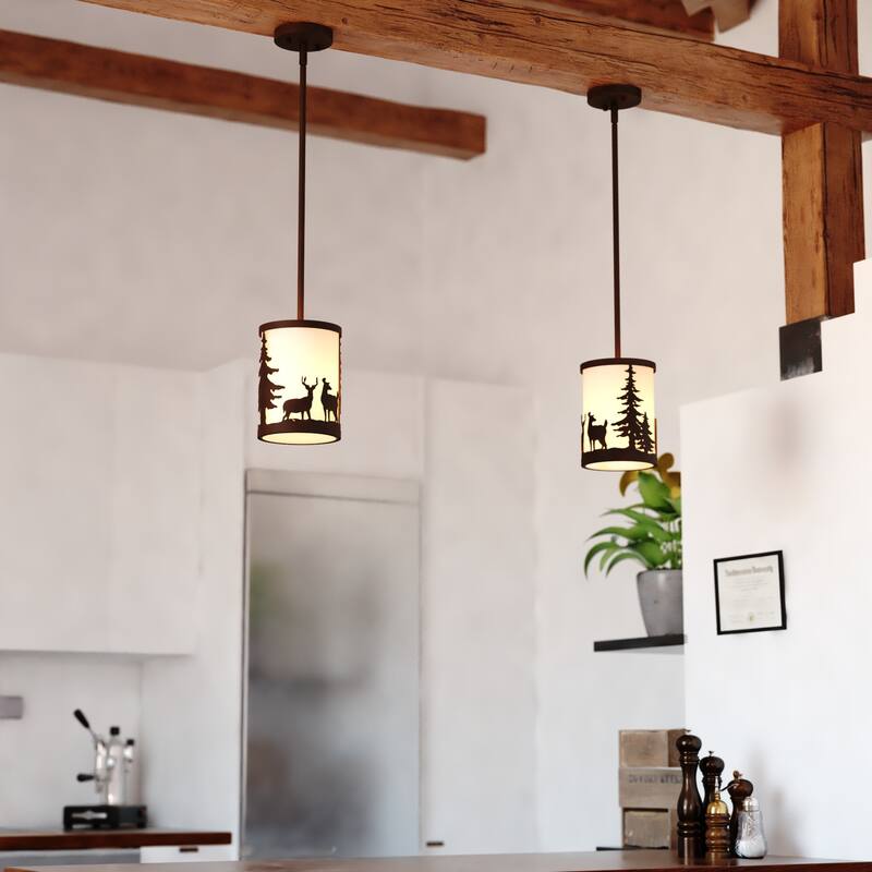 Vaxcel Lighting P0417 8" Wide Suspension Mini Pendant