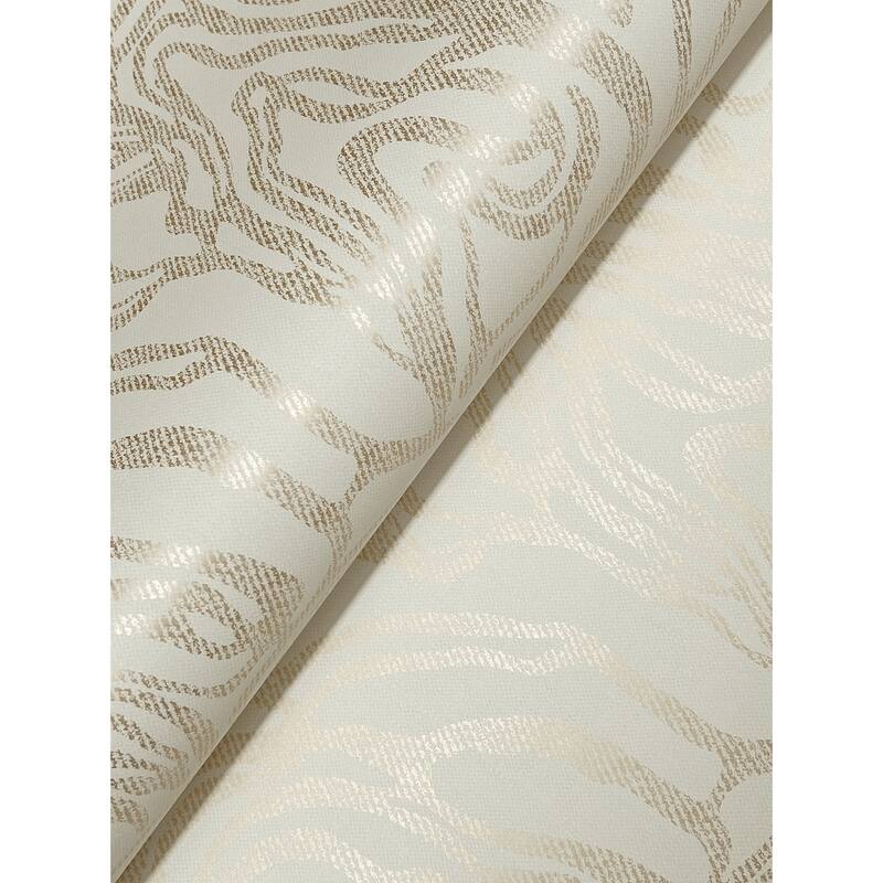 A-Street Prints Massar Gold Modern Marbled Wallpaper
