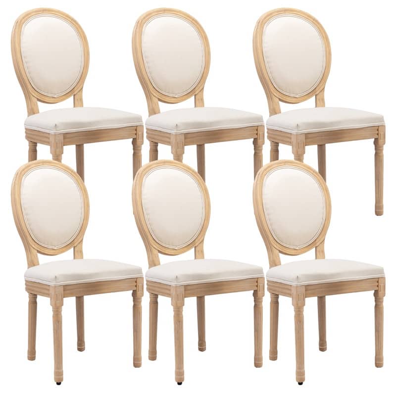 French Dining Chair with Nailhead Trim Set of 4