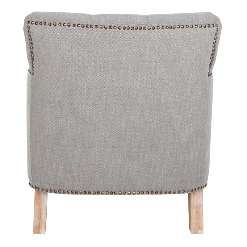 SAFAVIEH Tori Antiqued Tufted Club Chair - 28" x 34.4" x 32.7". - 28"W x 34"D x 33"H