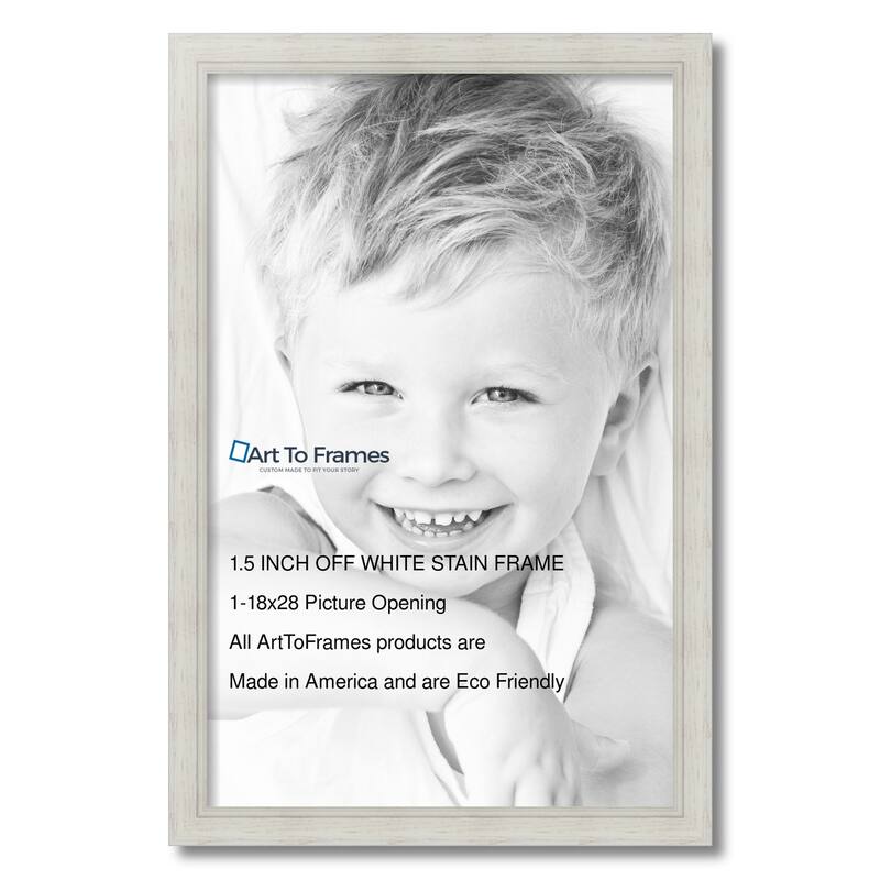 ArtToFrames Solwood 18x28 Inch Picture Frame, 1.50 Inch Wood Poster