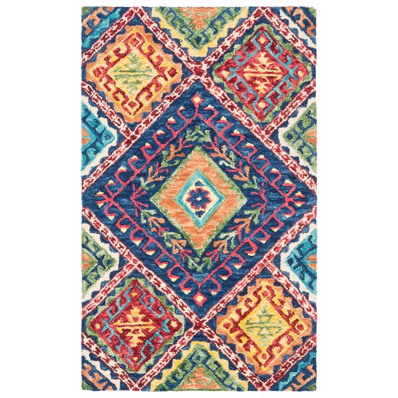 SAFAVIEH Handmade Aspen Marisca Boho Tribal Wool Rug