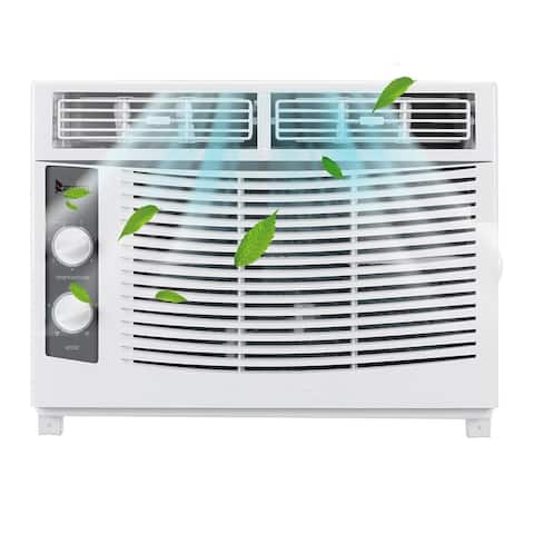ZOKOP 5000BTU Window Air Conditioner, White