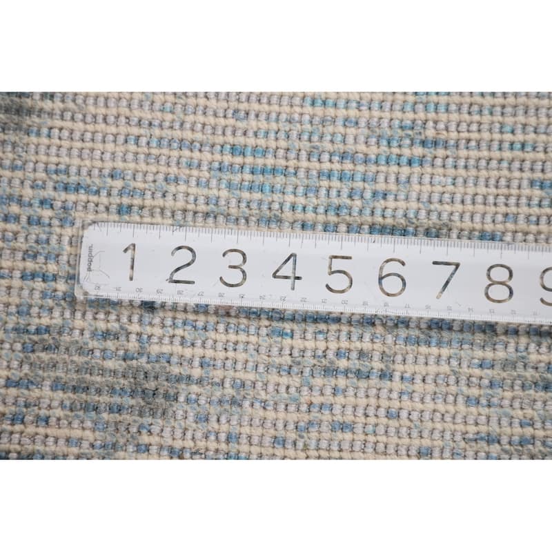 Contemporary / Abstract Area Rug Handmade Oriental Wool Carpet - 9'0" X 12'0"