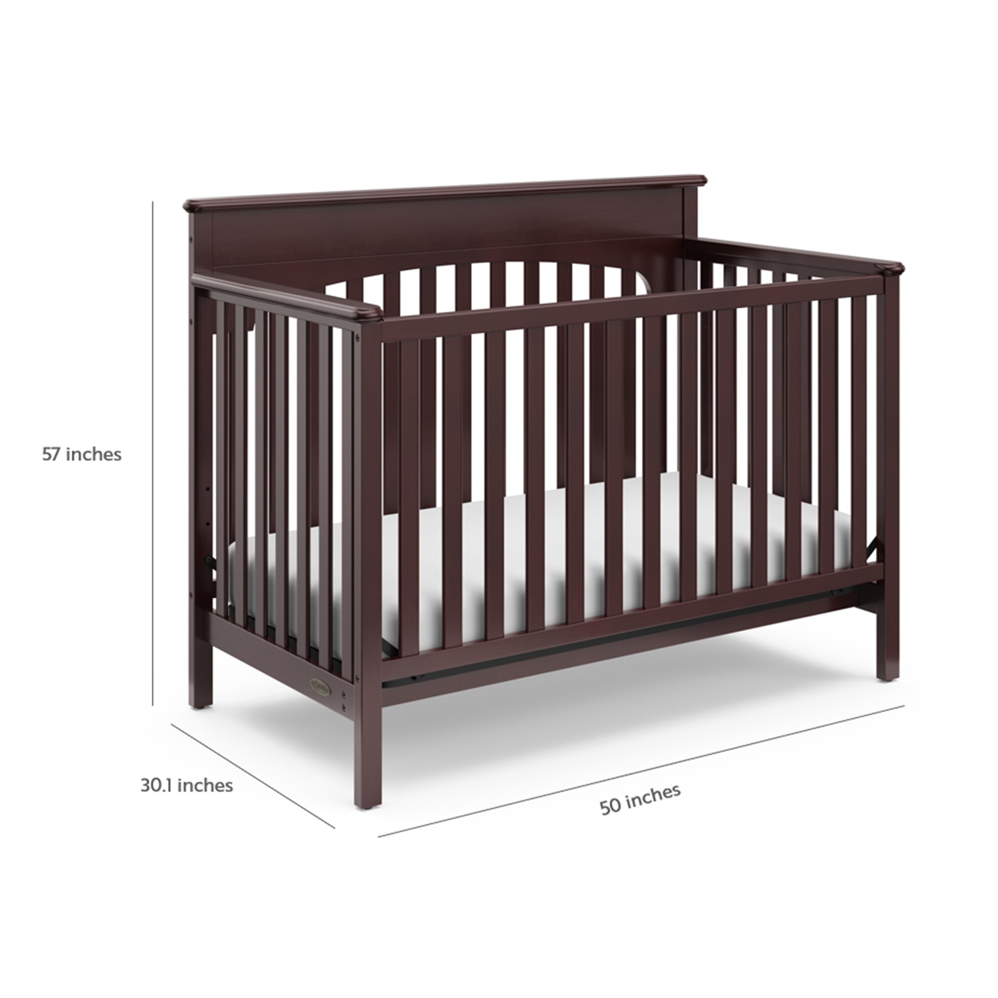Graco lennon 4 in 1 convertible crib sales