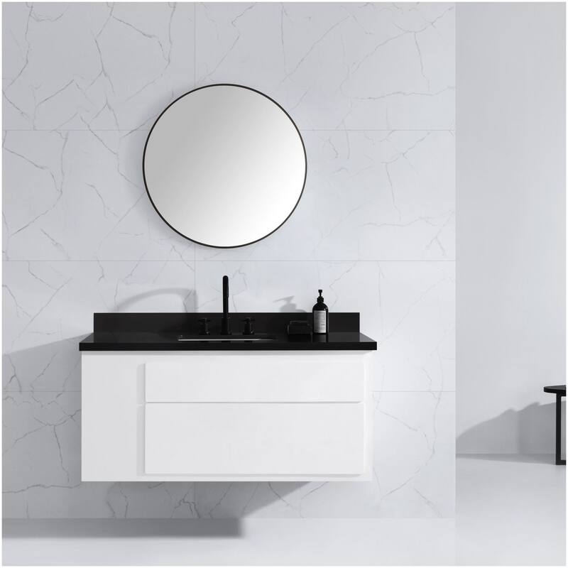 Avanity AVON-M30 Avon 30" Diameter Modern Circular Stainless Steel
