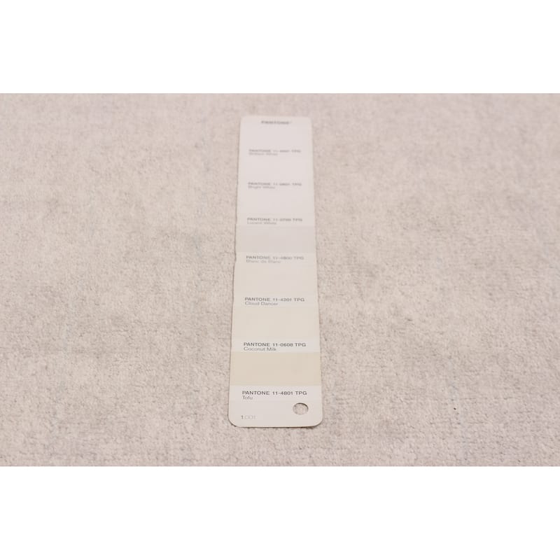 ECARPETGALLERY Hand Loomed Kashkuli Gabbeh White Wool Rug - 5'7 x 7'7