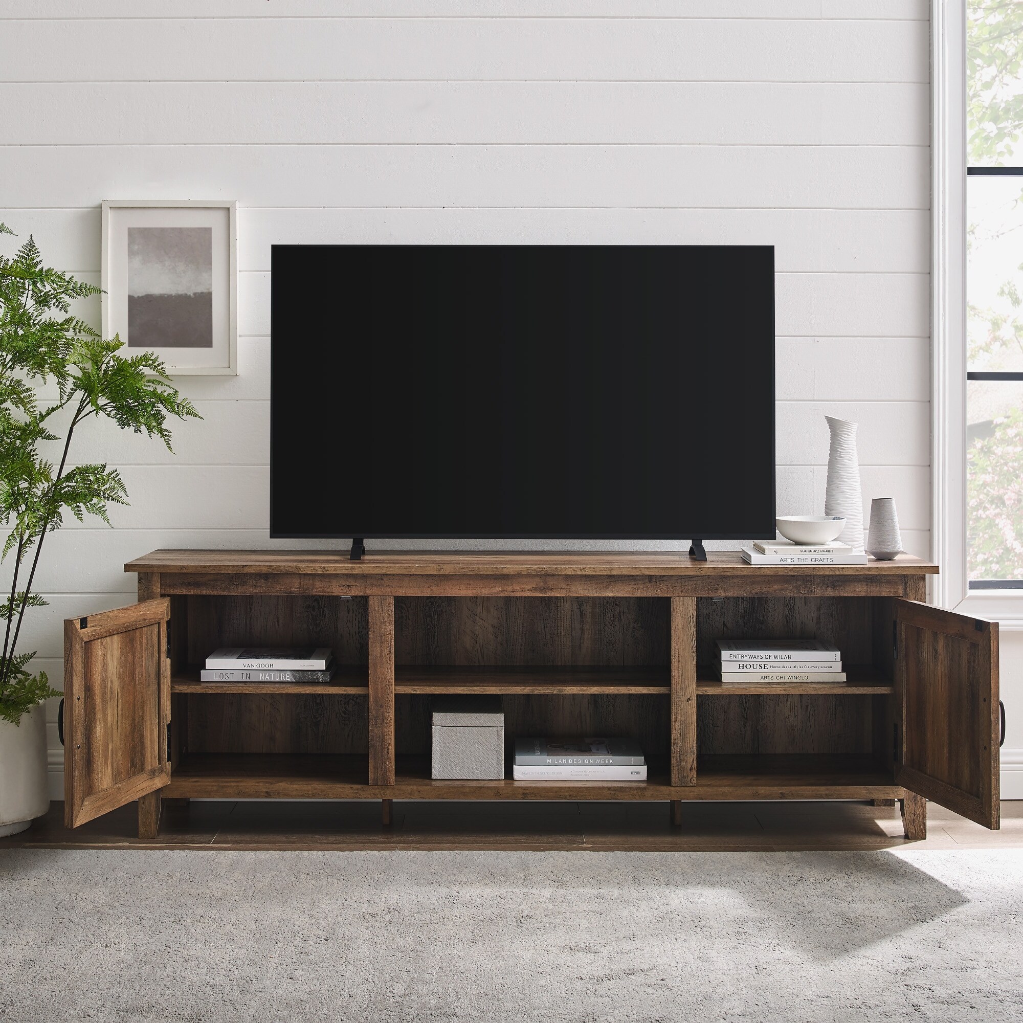 Middlebrook Wind Gap 70 inch Groove Door TV Stand