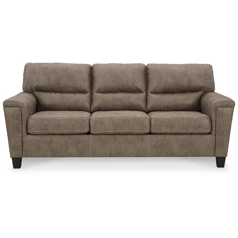 Signature Design by Ashley Navi Fossil Queen Sofa Sleeper - 89" W x 38" D x 39" H